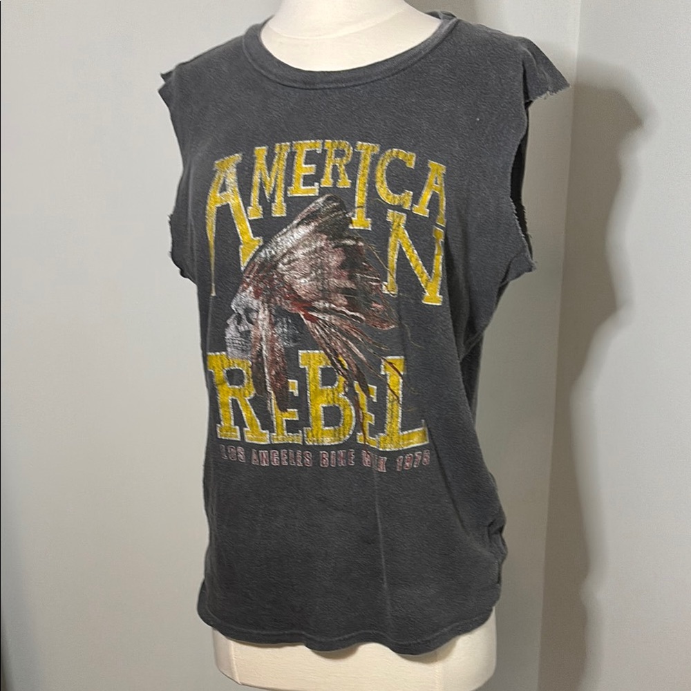 American Rebel Graphic Sleeveless Tee